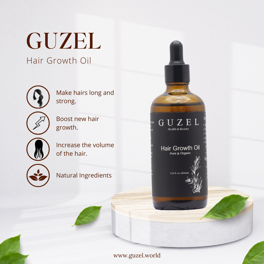 Guzel Hair Growth Combo Oil+Capsules