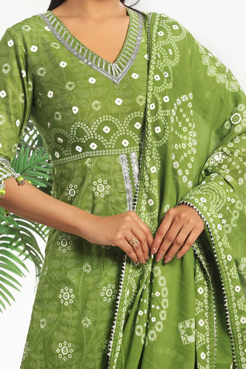 GULL AHMAD Printed Khaddar 3PC suit