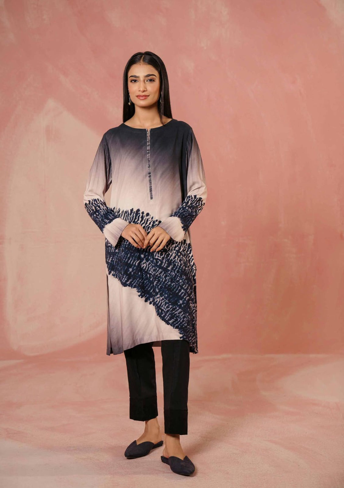 BONANZA SATRANGI Printed Khaddar 3PC