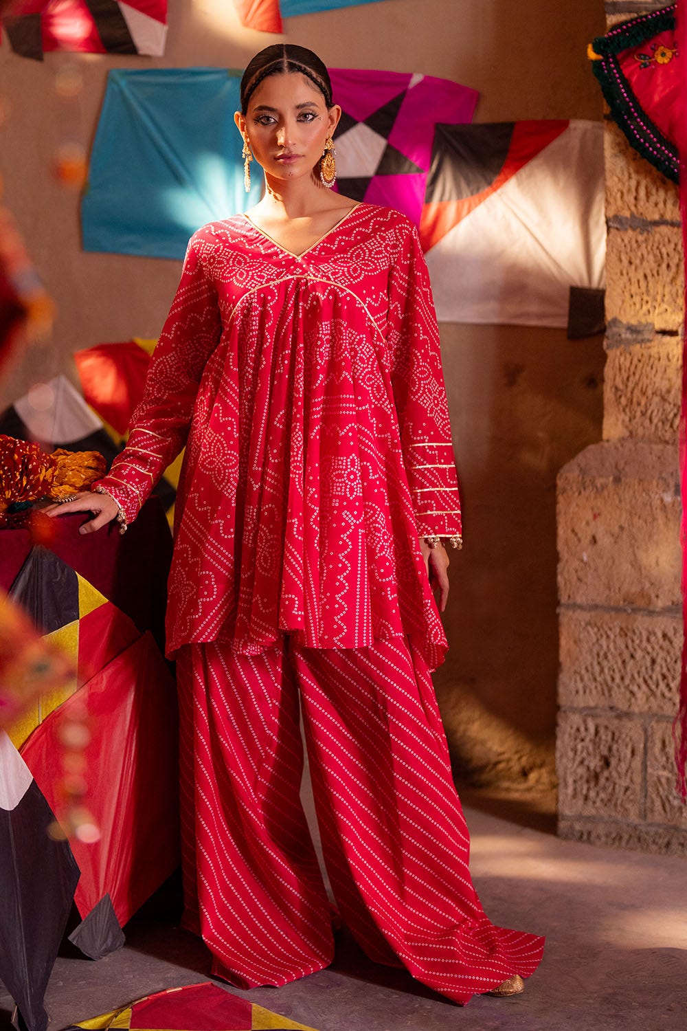GULL AHAMAD Printed Khaddar 3PC Suit