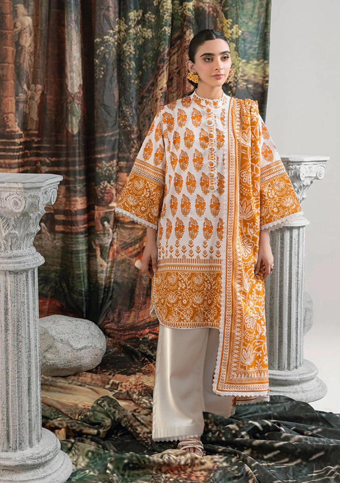 BONANZA SATRANGI Printed KHADDAR 3PC