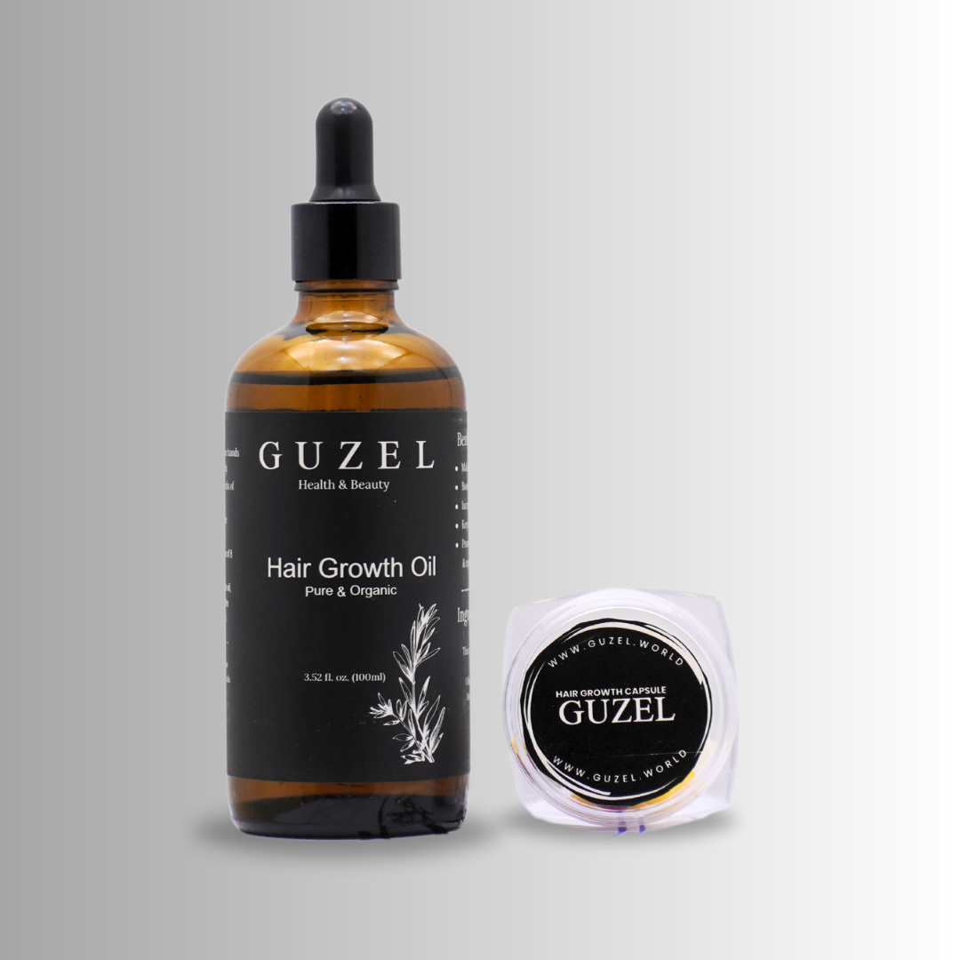 Guzel Hair Growth Combo Oil+Capsules